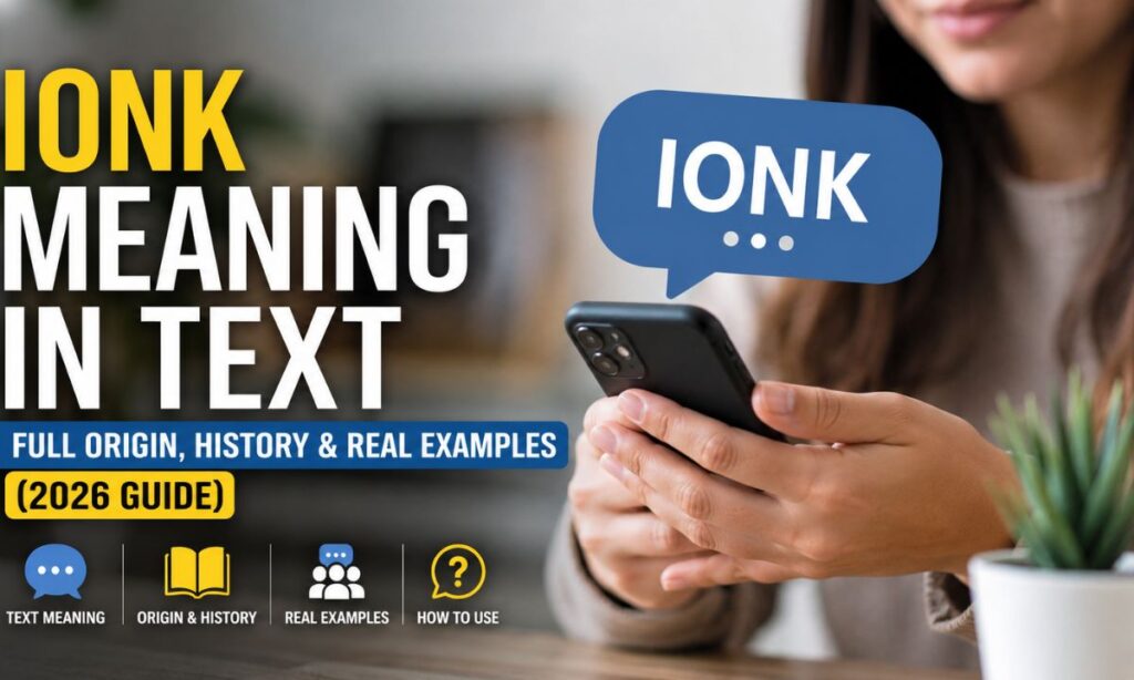 IONK Meaning in Text Full Origin, History & Real Examples (2026 Guide)