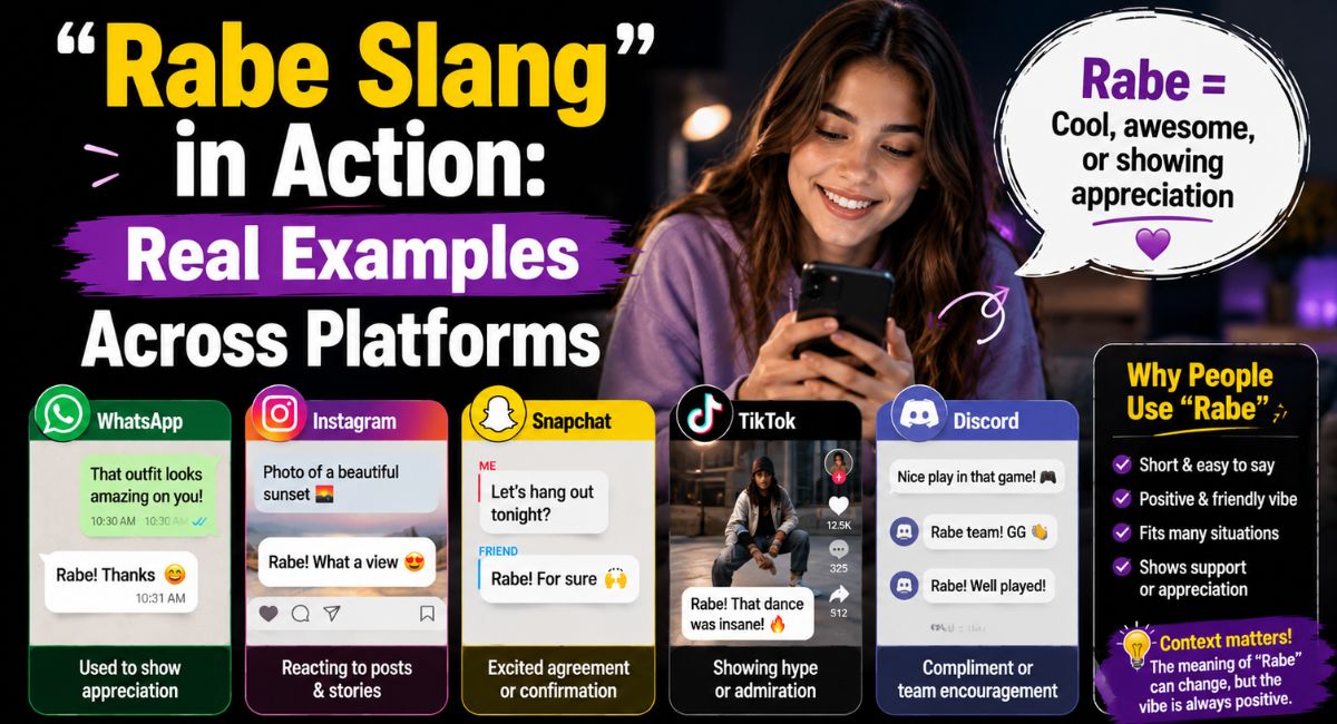 "Rabe slang" in Action: Real Examples Across Platforms