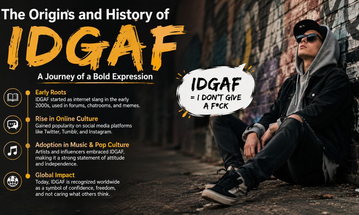 The Origins and History of IDGAF