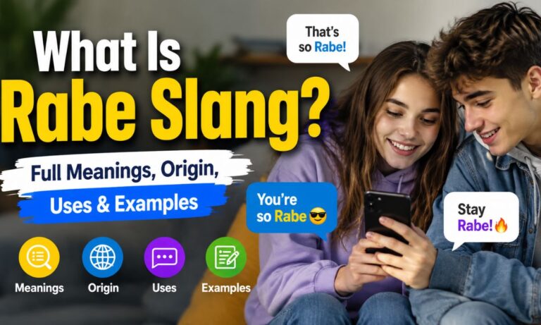 What Is Rabe Slang? Full Meanings, Origin, Uses & Examples 