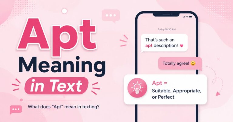 Apt Meaning in Text