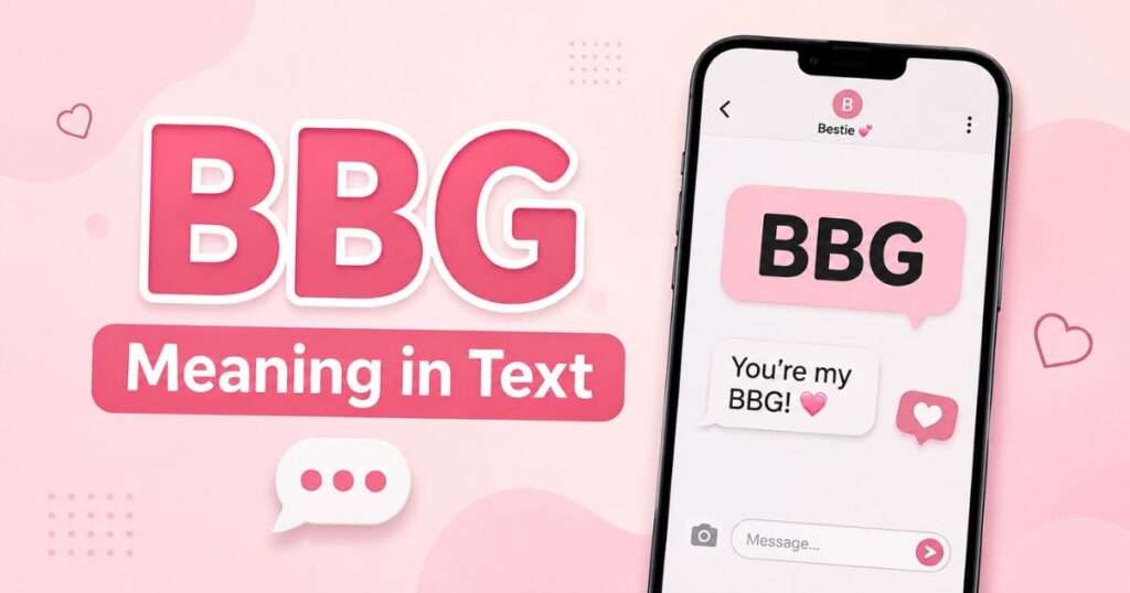 BBG Meaning in Text