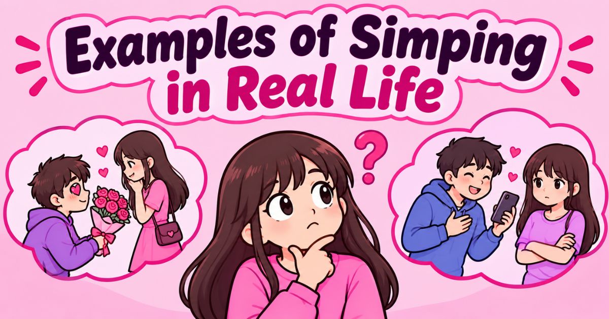 Examples of Simping in Real Life