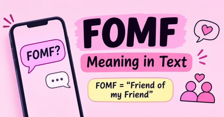 FOMF Meaning in Text