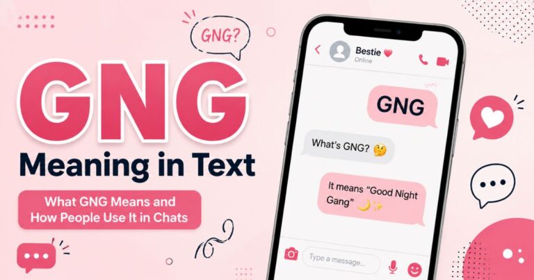 GNG Meaning in Text