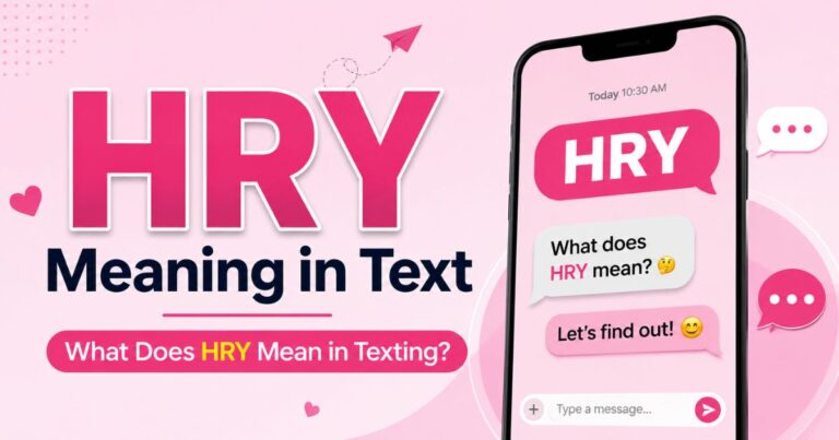 HRY Meaning in Text