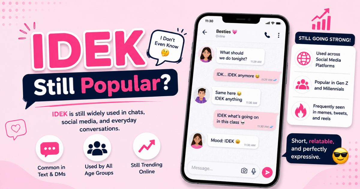 Is IDEK Still Popular