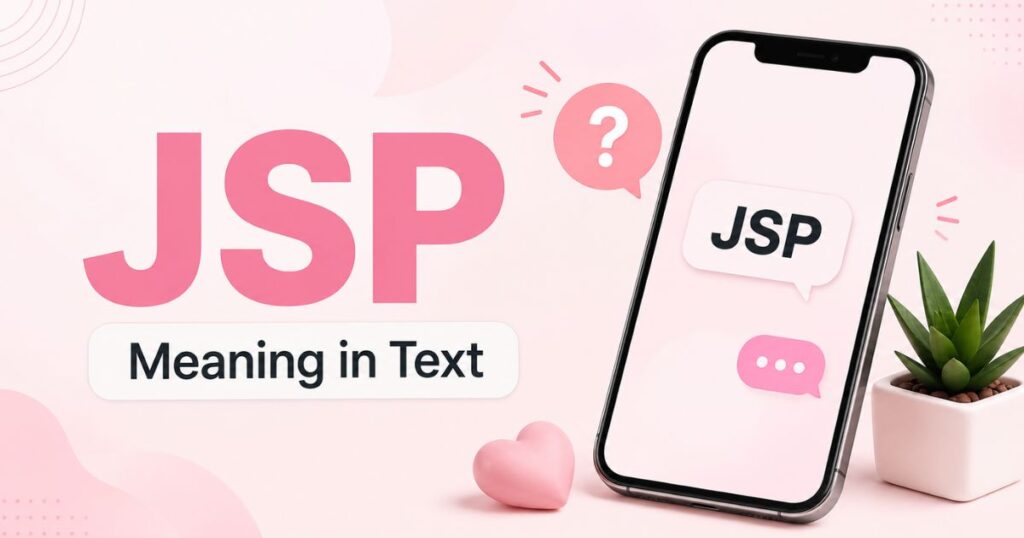 JSP Meaning in Text (2026) What It Really Means & Uses