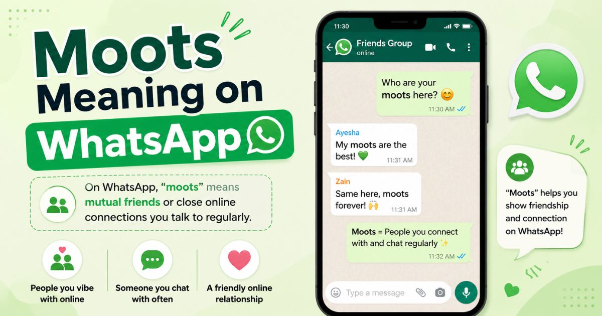 Moots Meaning on WhatsApp