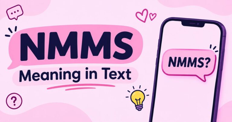 NMMS Meaning in Text