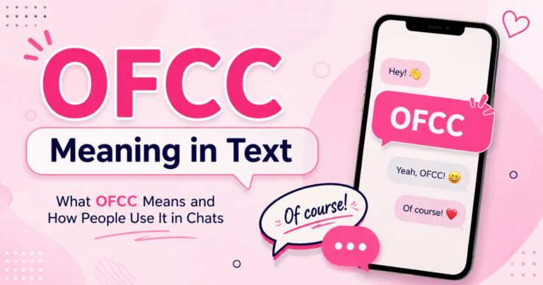 OFCC Meaning in Text