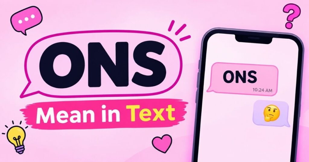 ONS Mean in Text