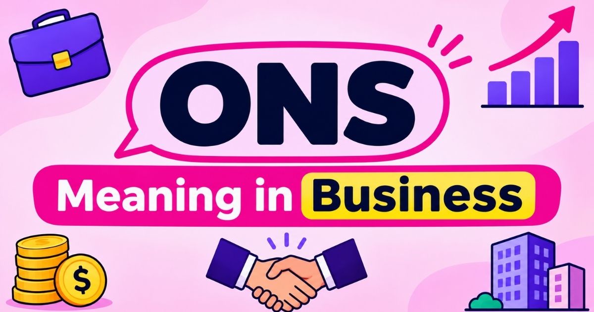 ONS Meaning in Business