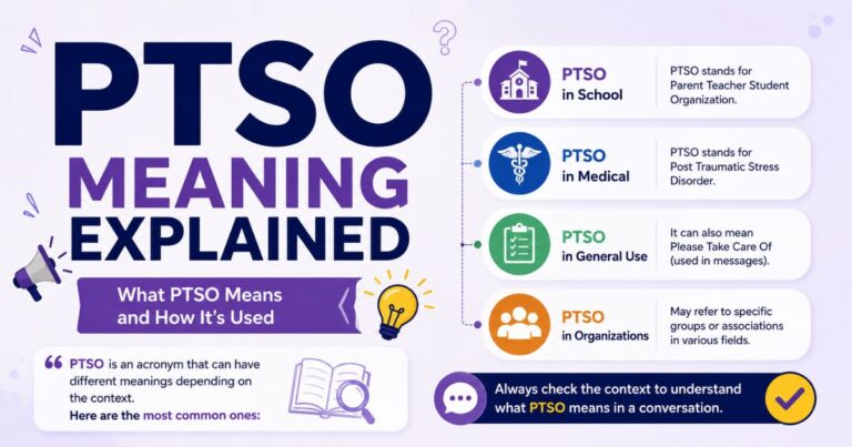 PTSO Meaning Explained