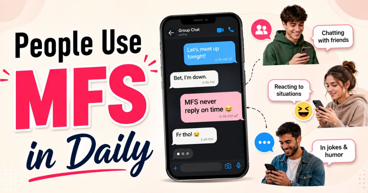 People Use MFS in Daily