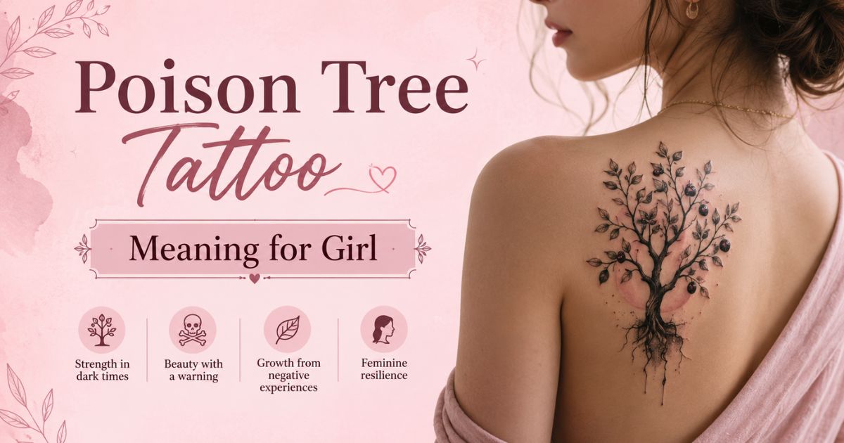 Poison Tree Tattoo Meaning for Girl