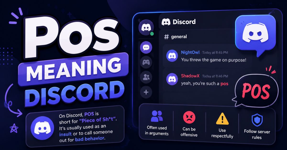 Pos Meaning Discord