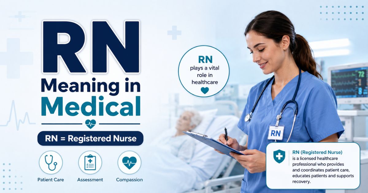 RN Meaning in Medical