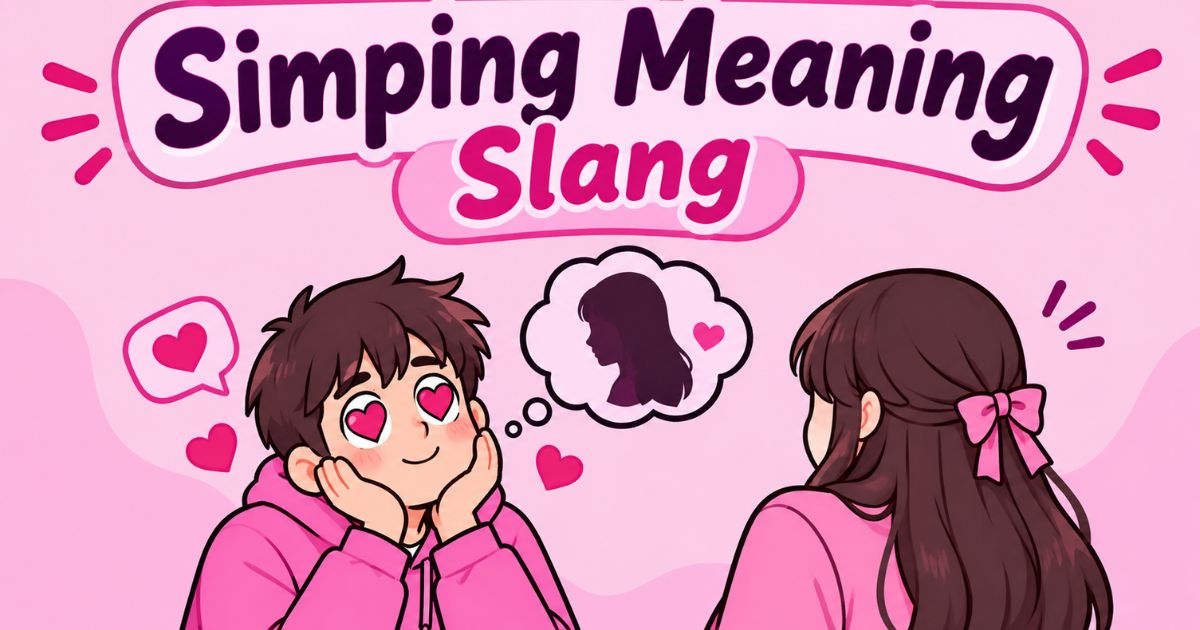 Simping Meaning Slang