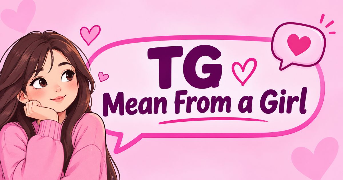 TG Mean From a Girl