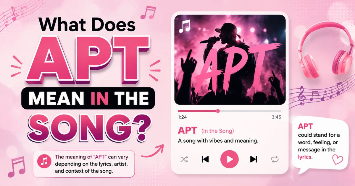 What Does APT Mean in the Song
