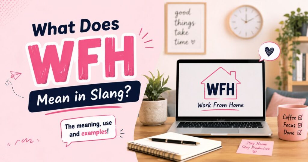 What Does WFH Mean in Slang