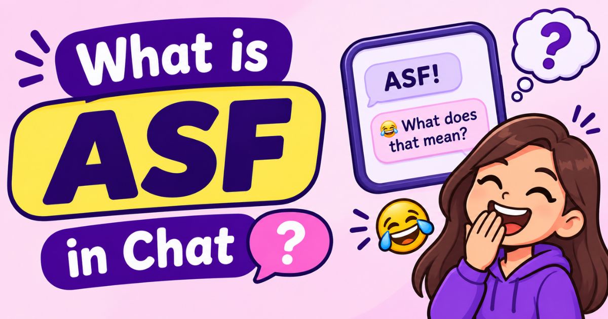 What is ASF in chat