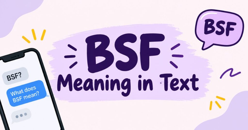 BSF Meaning in Text