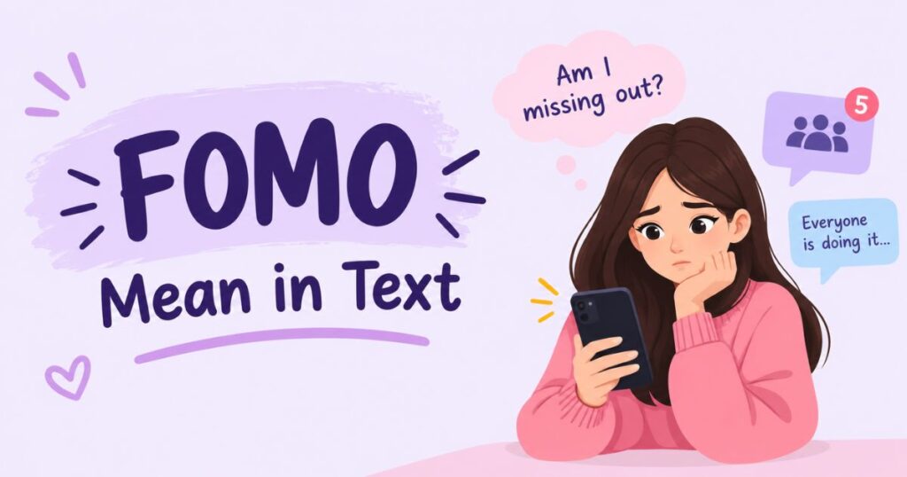 FOMO Mean in Text