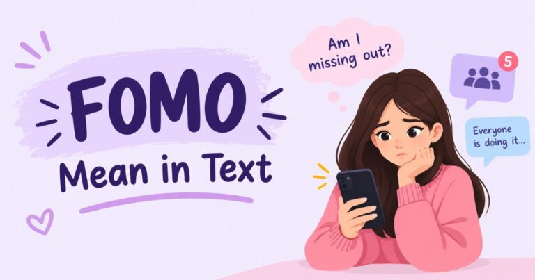 FOMO Mean in Text