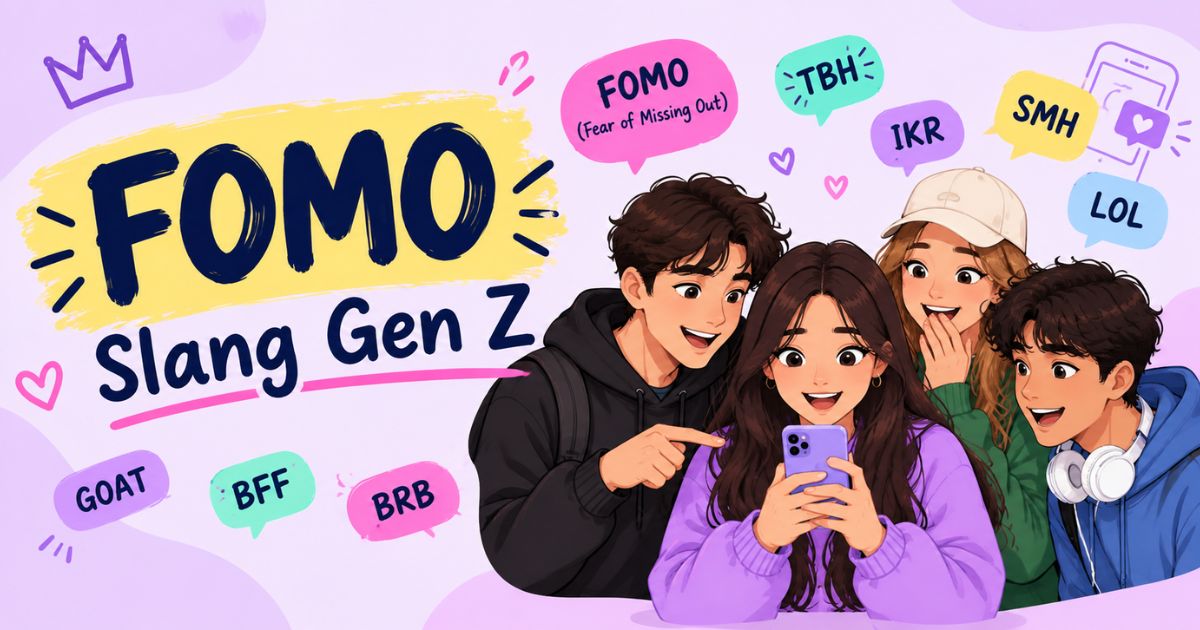 FOMO Slang Gen Z