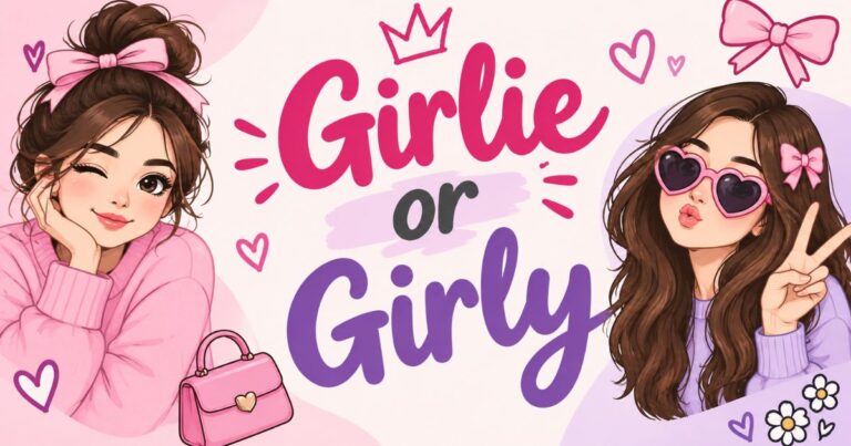 Girlie or Girly