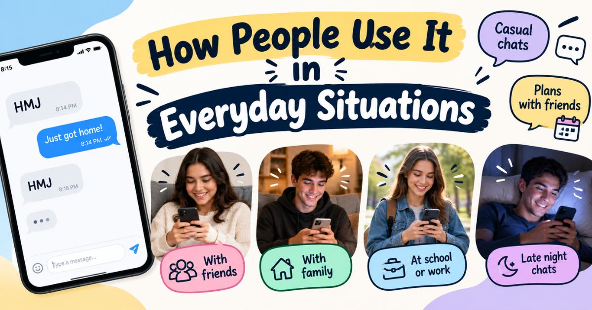 How People Use It in Everyday Situations