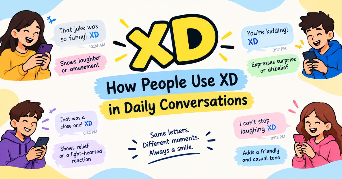 How People Use XD in Daily Conversations