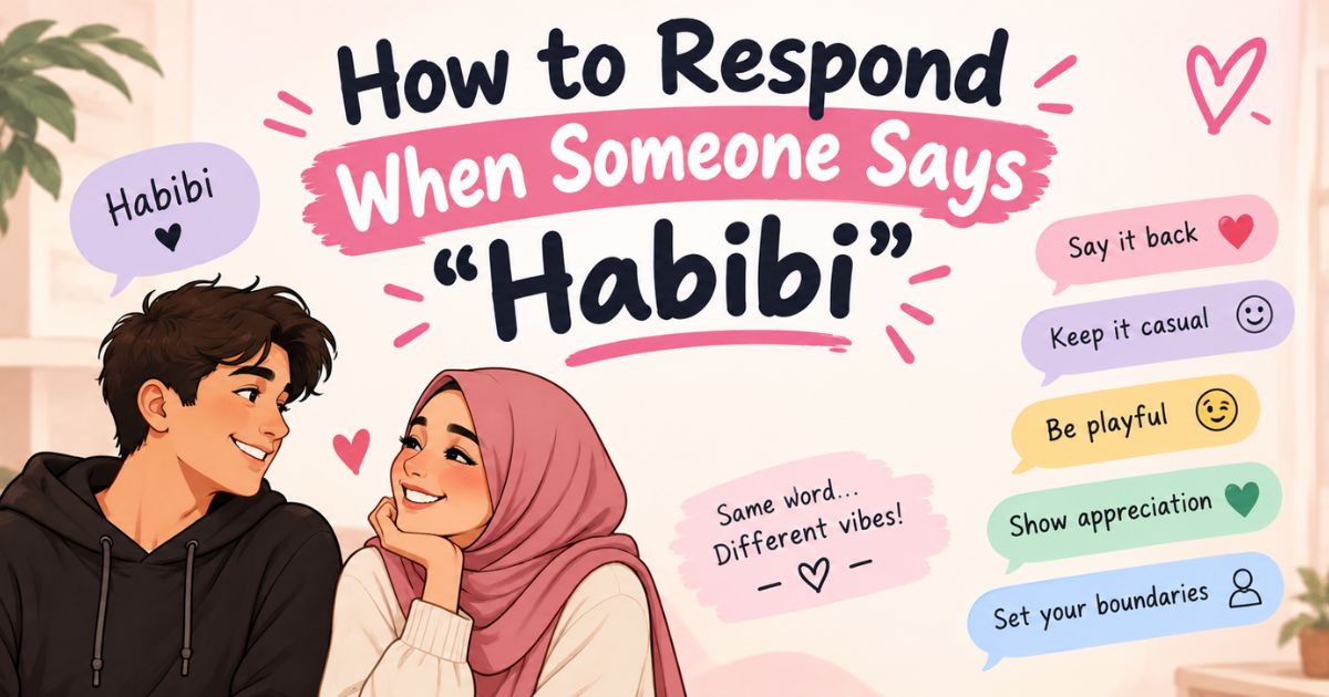 How to Respond When Someone Says Habibi