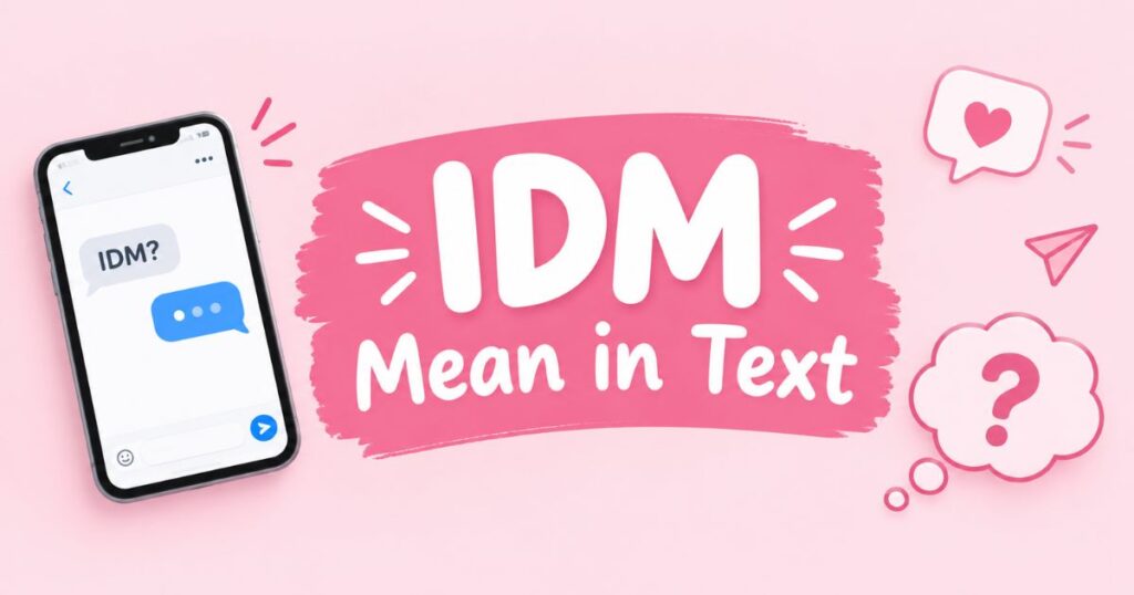 IDM Mean in Text