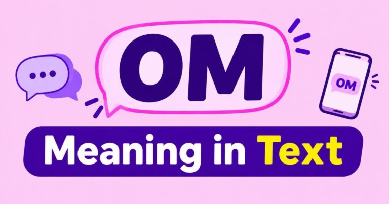 OM Meaning in Text