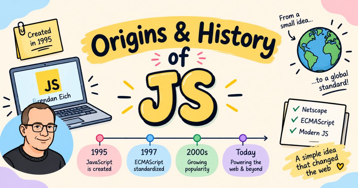 Origins & History of JS