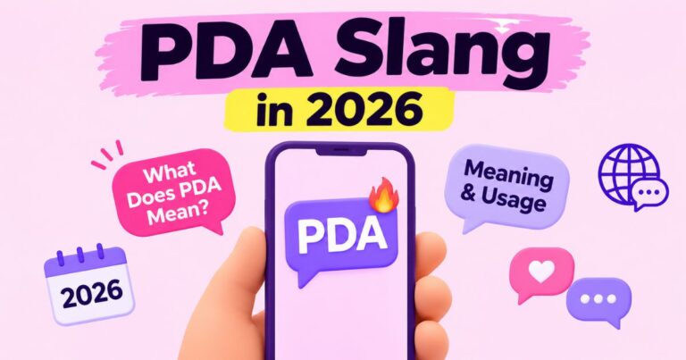 PDA Slang in 2026 