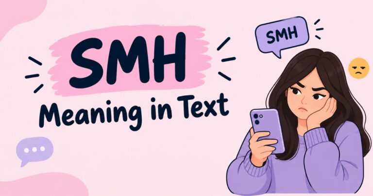 SMH Meaning in Text