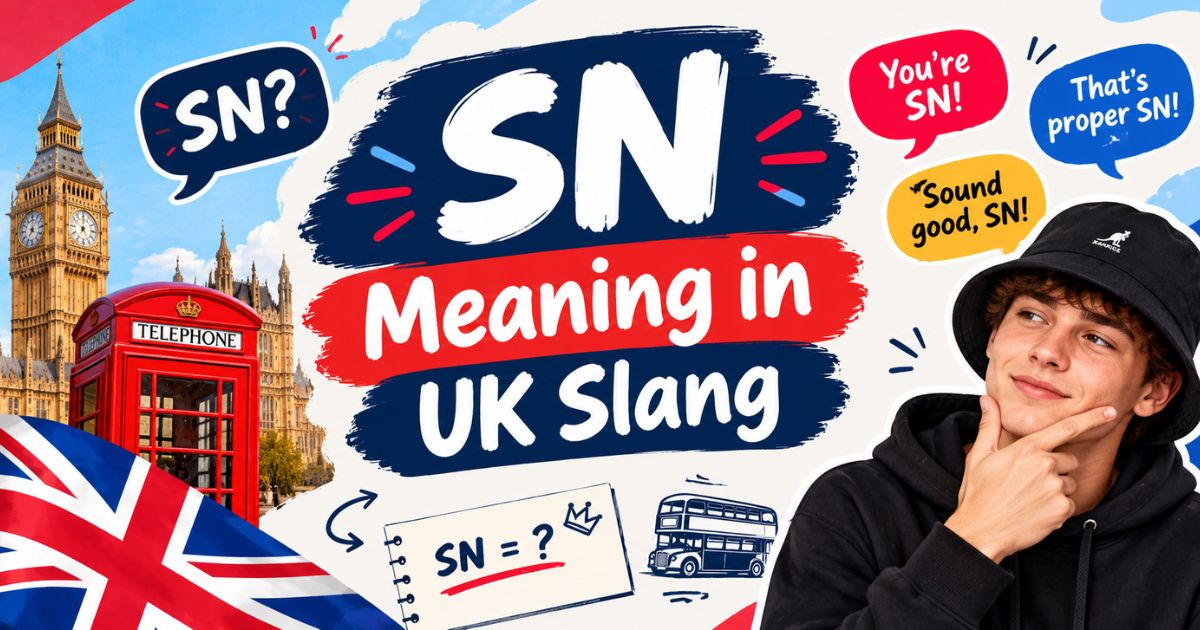 SN Meaning in UK Slang