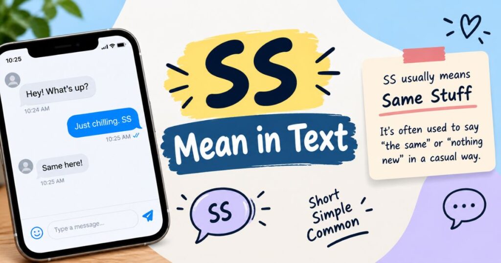 SS Mean in Text