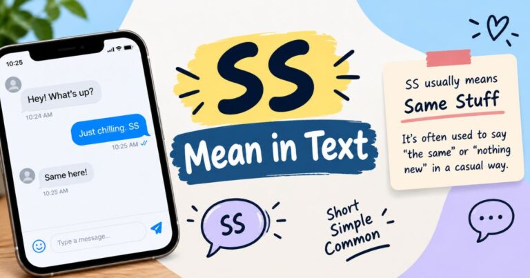 SS Mean in Text