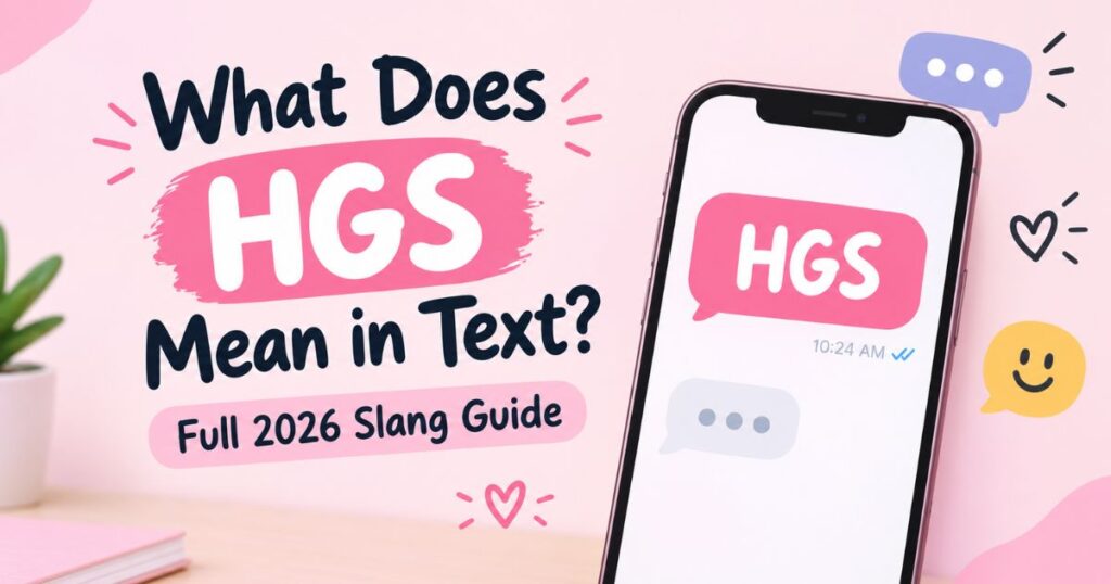 What Does HGS Mean in Text Full 2026 Slang Guide