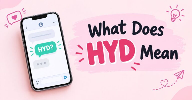 What Does HYD Mean