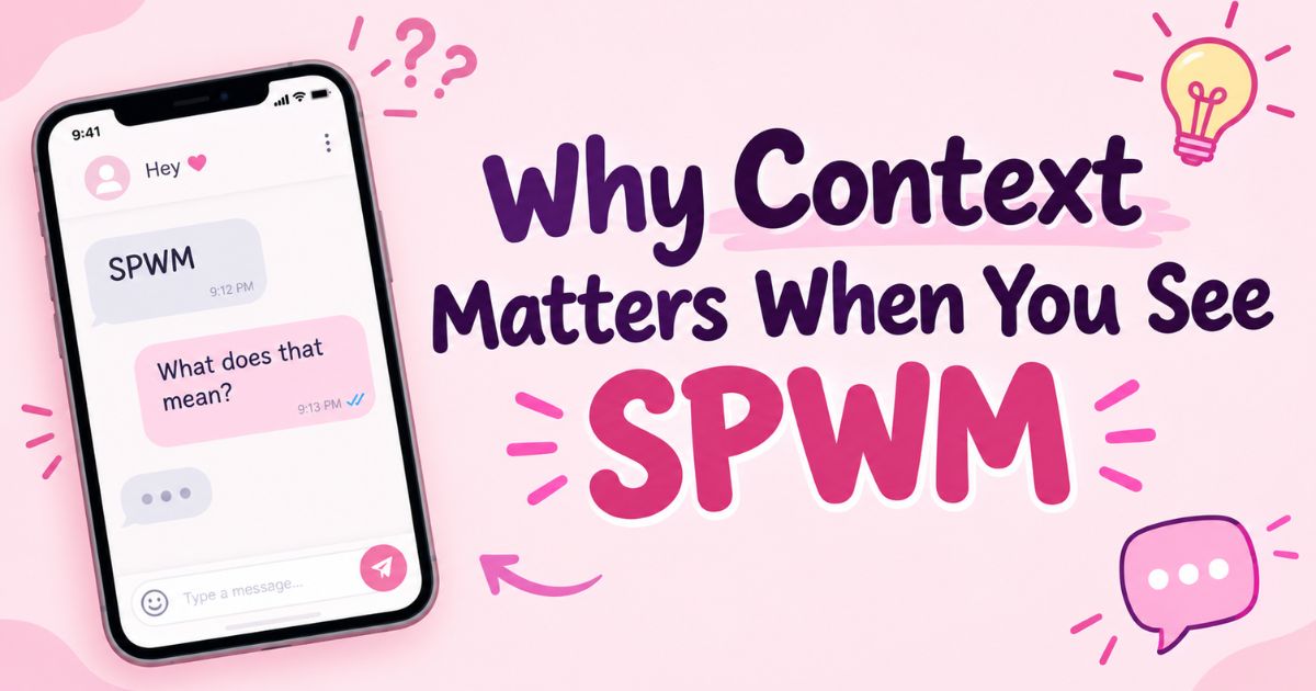 Why Context Matters When You See SPWM