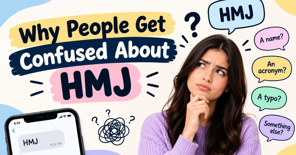 Why People Get Confused About HMJ