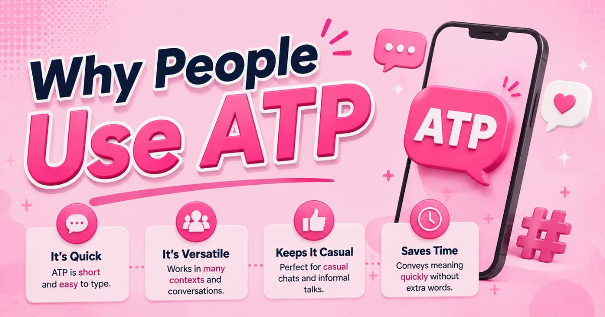 Why People Use ATP