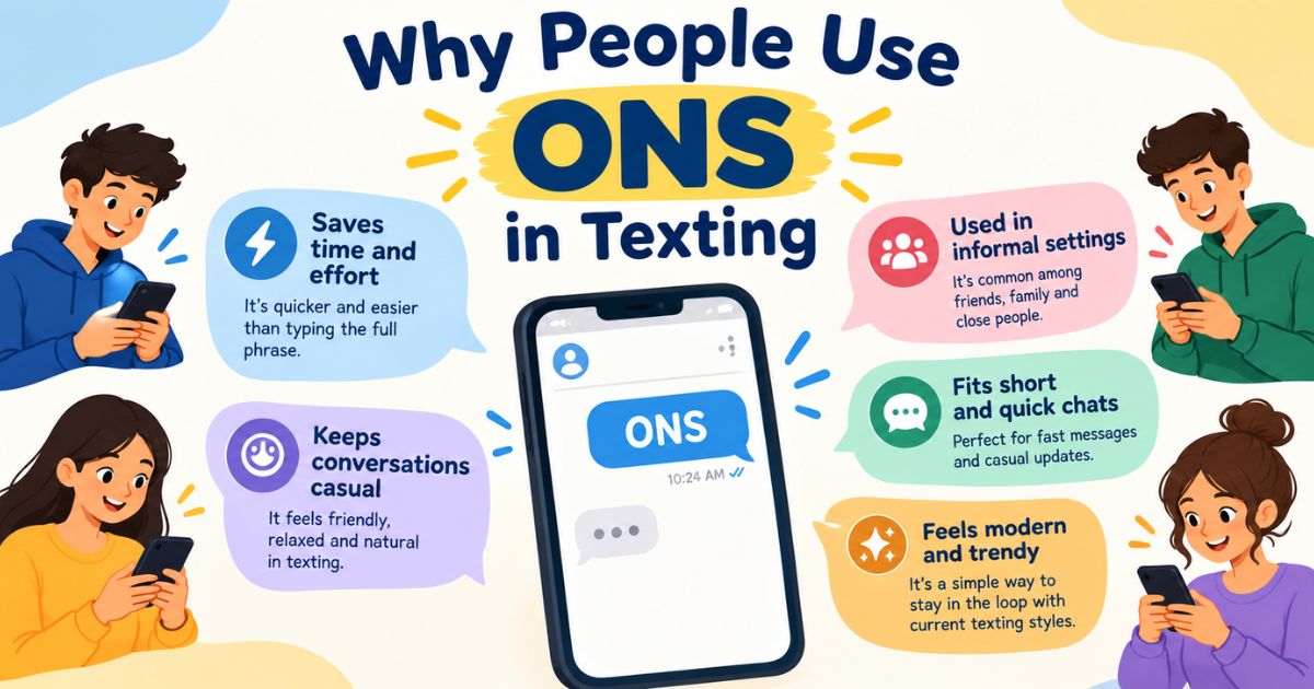 Why People Use ONS in Texting