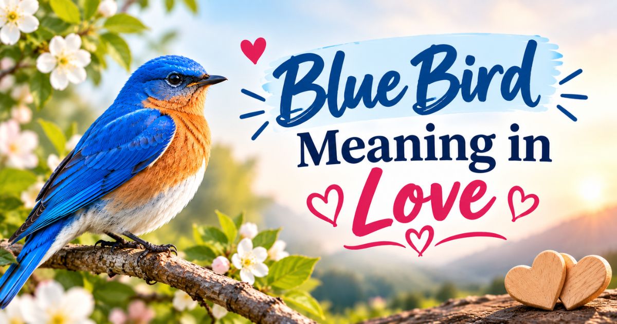 Blue Bird Meaning in Love